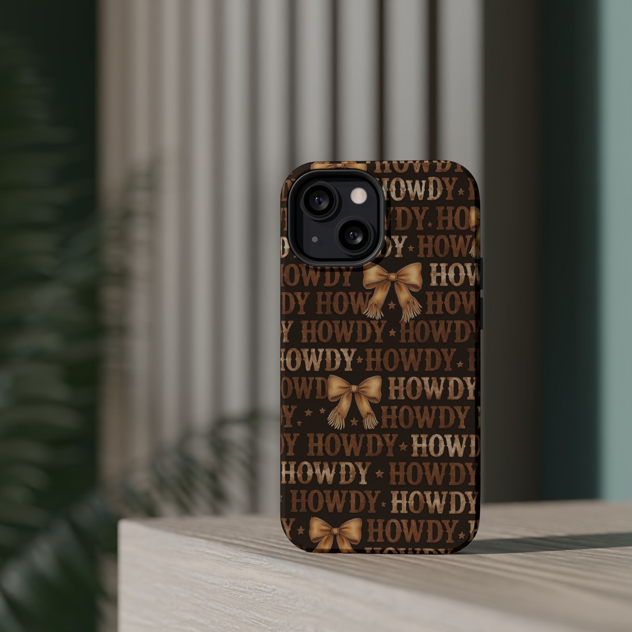 Howdy phone case