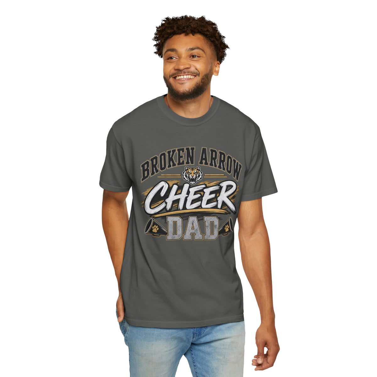 Cheer Dad T-Shirt — Broken Arrow High School Spirit Tee