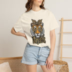 Tigers Leopard-Print Tiger Graphic Tee
