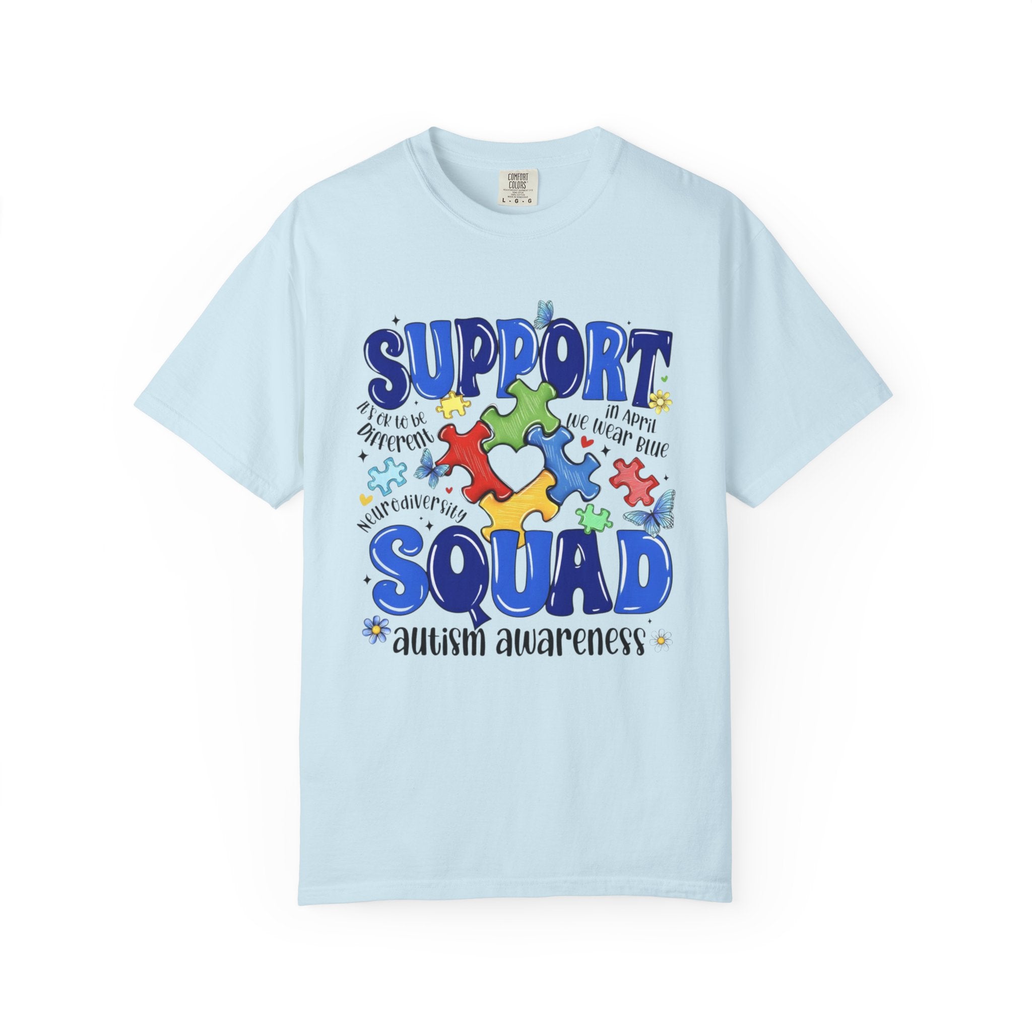 Support Squad Autism Awareness T-Shirt