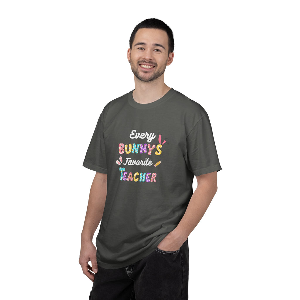 Copy of Every Bunny's Favorite Teacher T-Shirt, Unisex Tee for Bunny Lovers, Funny Gift, Easter Celebration, Casual Wear