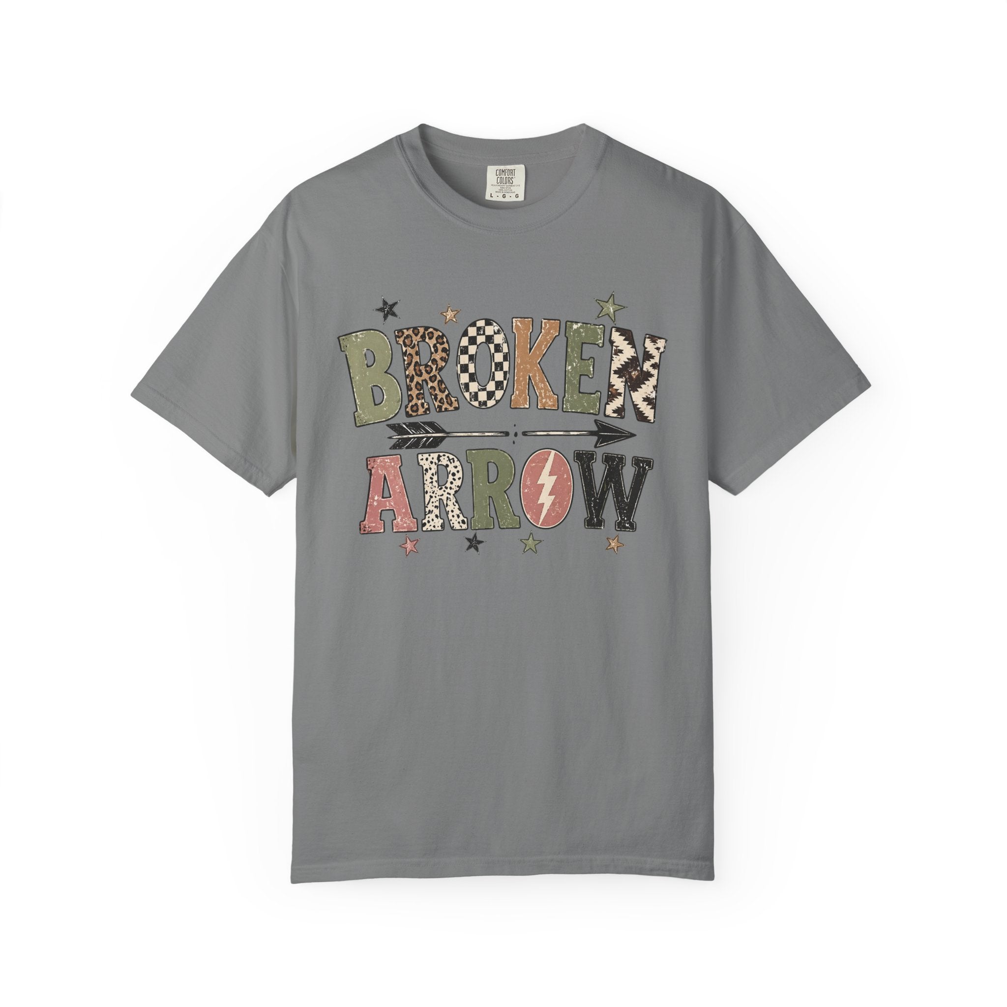 Broken Arrow Graphic T-Shirt — Retro Western Band Tee