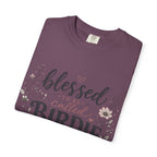 Blessed to Be Called Birdie T-Shirt — Floral Grandmother Gift
