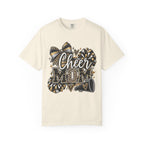 Cheer Mom T-Shirt — Pom-Pom & Megaphone Design for Cheerleading Parents
