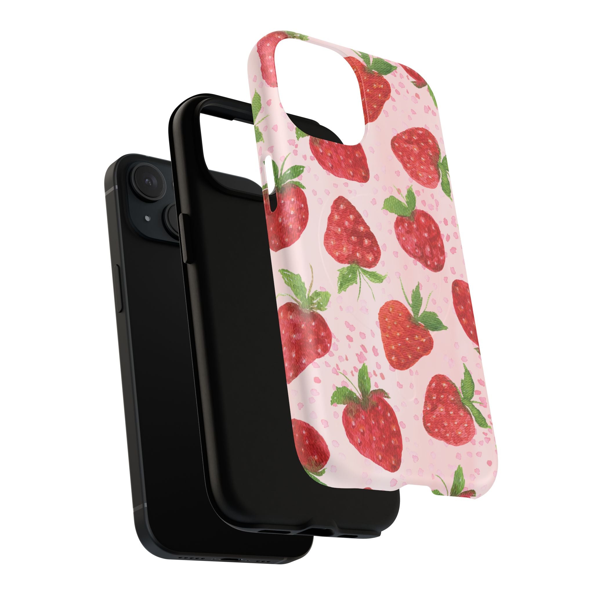 Strawberry Tough Magnetic Phone Cases