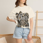 Cheer Mom T-Shirt — Pom-Pom & Megaphone Design for Cheerleading Parents