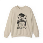 Mom Life Unisex Crewneck Sweatshirt football