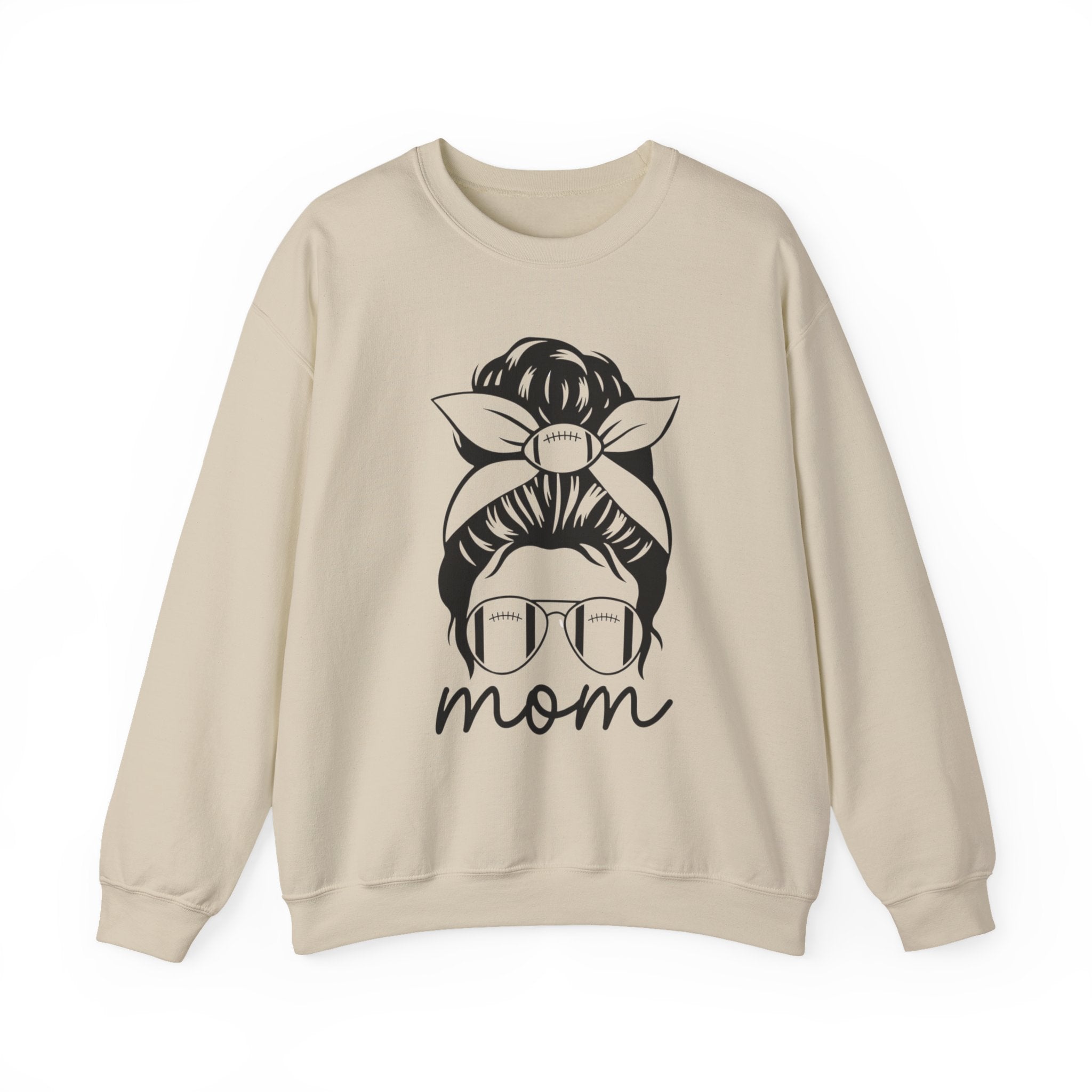 Mom Life Unisex Crewneck Sweatshirt football