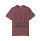 T-Shirt — "Regulation Before Expectation" Emotional Wellness Tee
