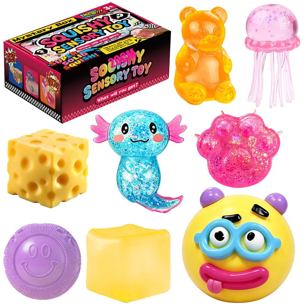 Slow Rebound Squishy Stress Relief Toy Set