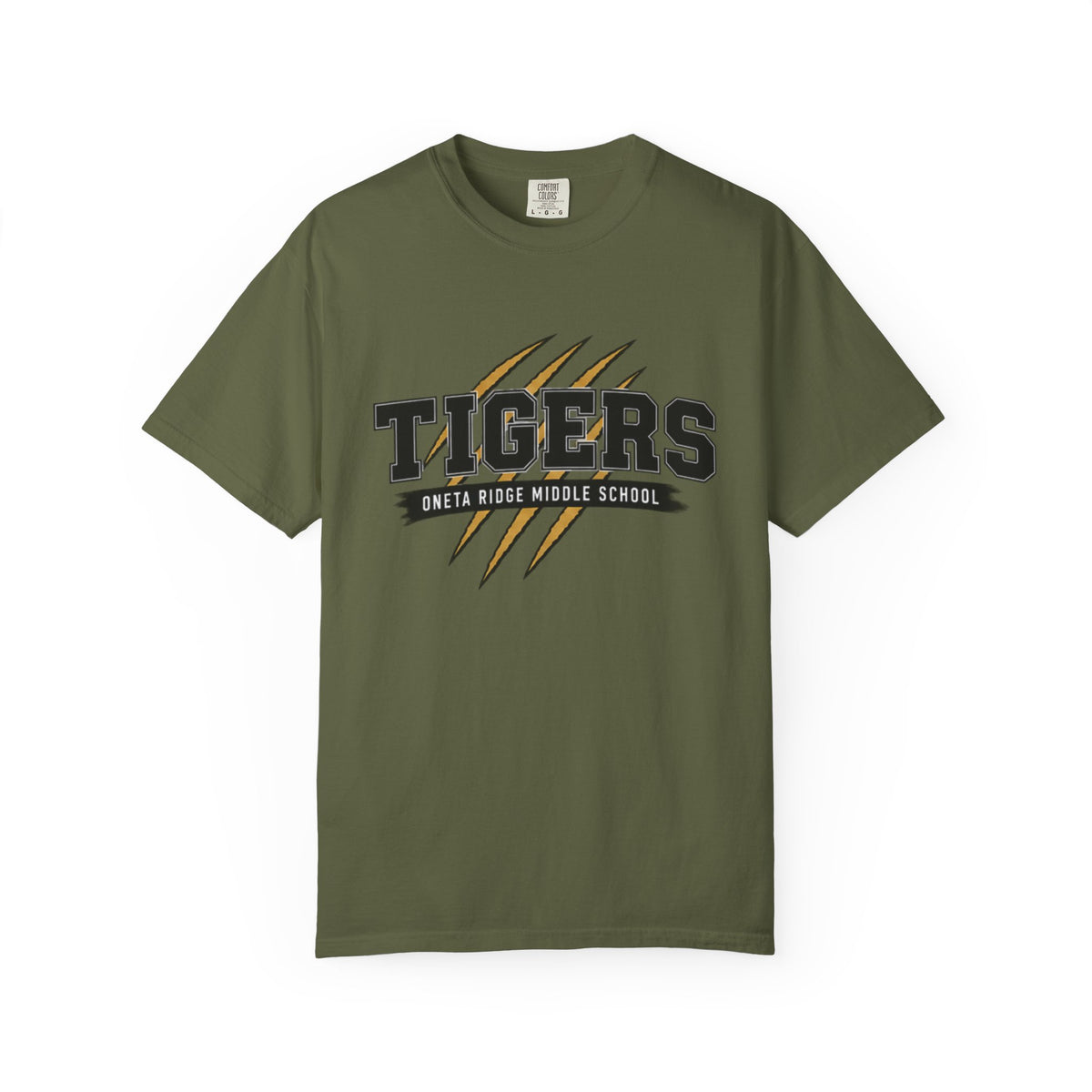 Tigers School T-Shirt — Bonita Ridge Middle School Spirit Tee