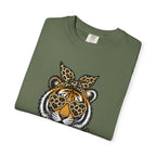 Tigers Leopard-Print Tiger Graphic Tee