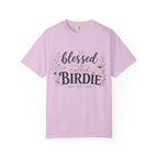 Blessed to Be Called Birdie T-Shirt — Floral Grandmother Gift