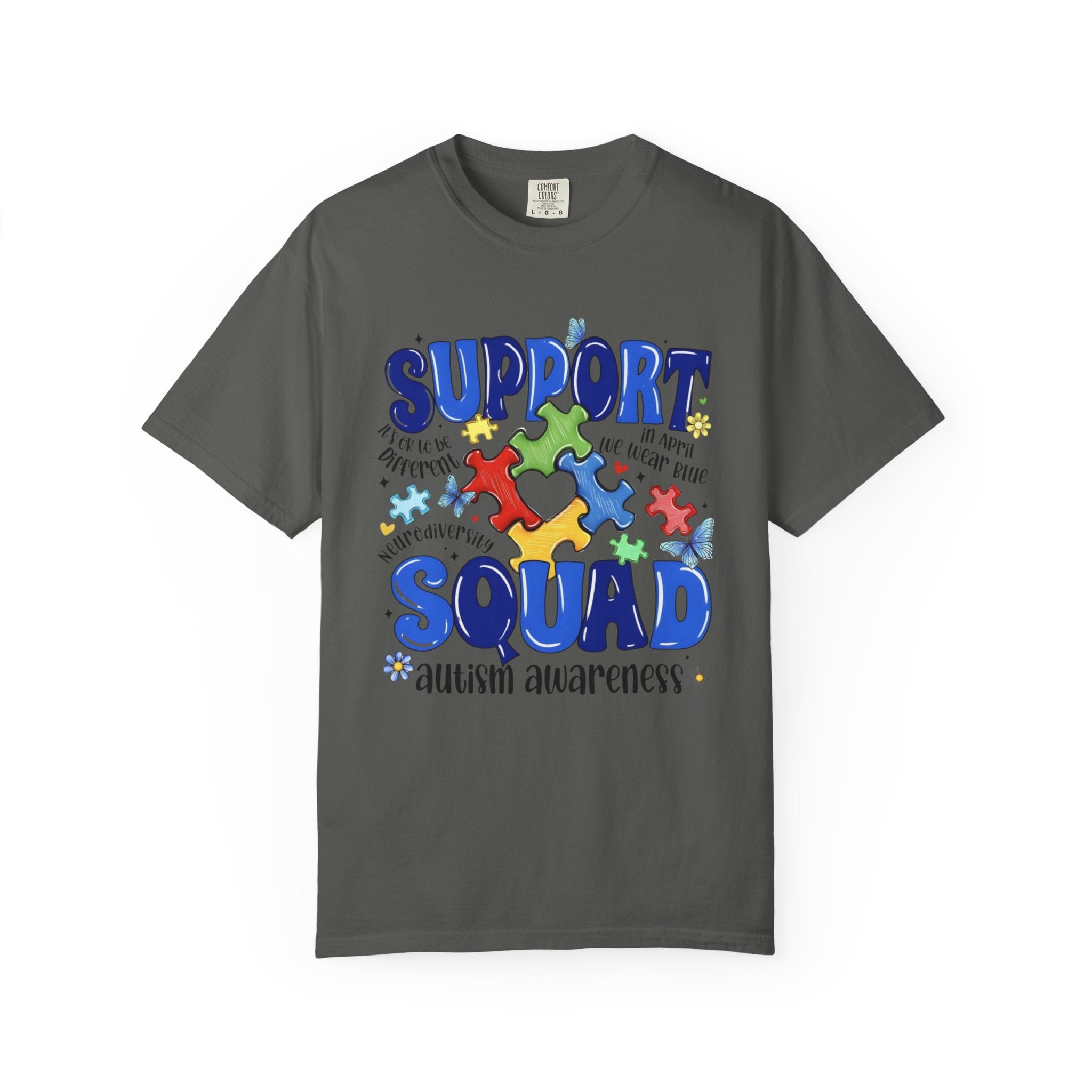 Support Squad Autism Awareness T-Shirt