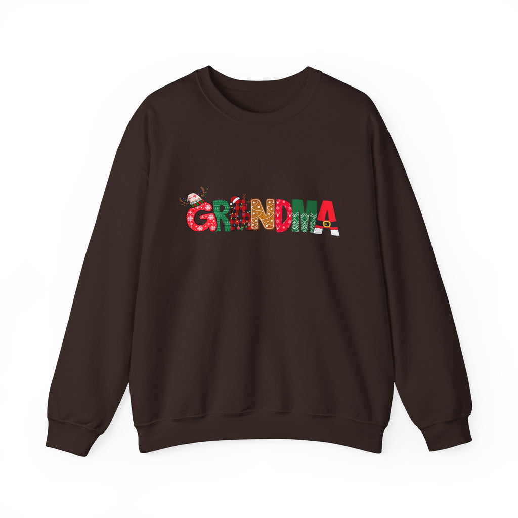 Festive Grandma Crewneck Sweatshirt