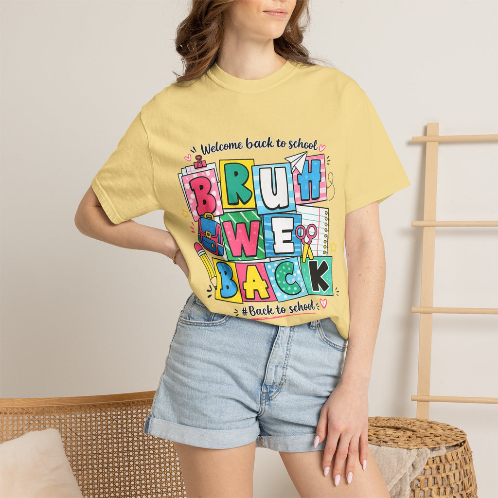 Back to School "Bruh We Back" T-Shirt