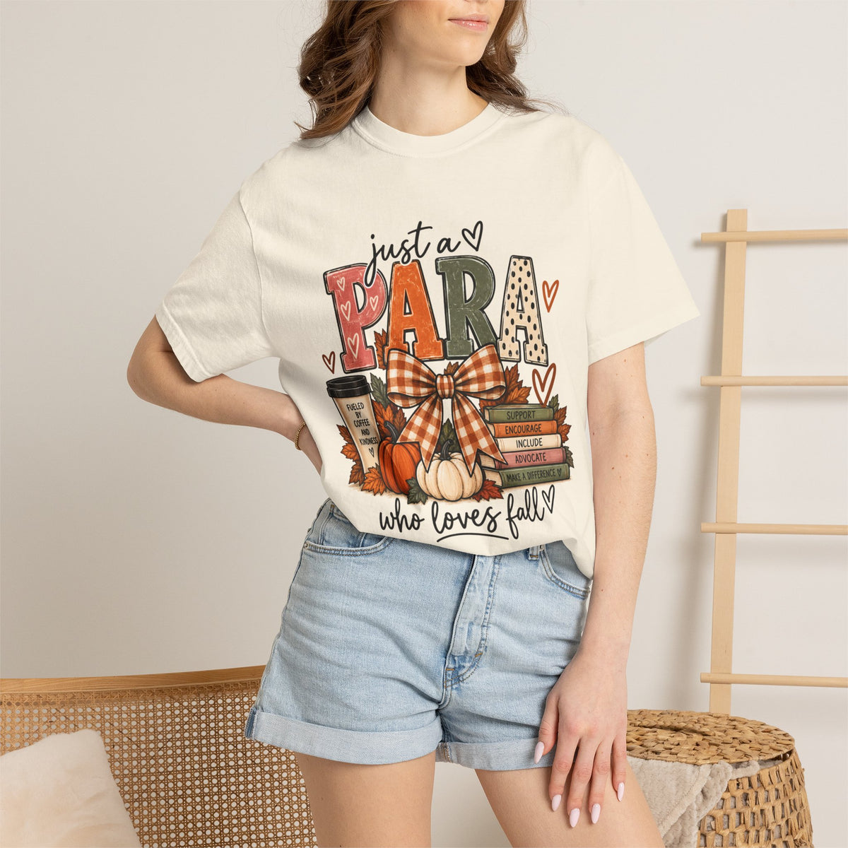 Just a Para Who Loves Fall T-Shirt