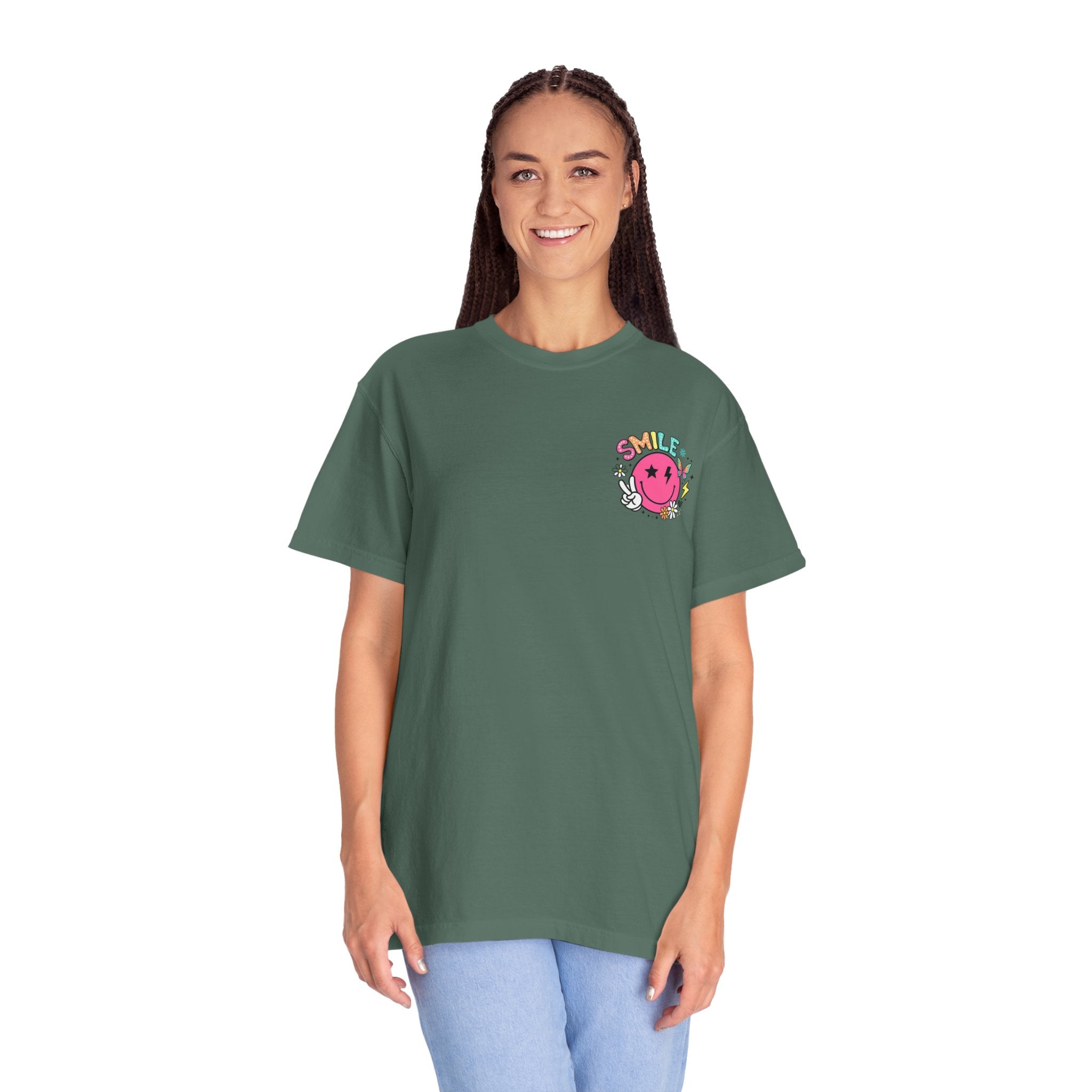 Smile Today T-Shirt — 'Be the Reason Someone Smiles Today' Retro Smiley Tee