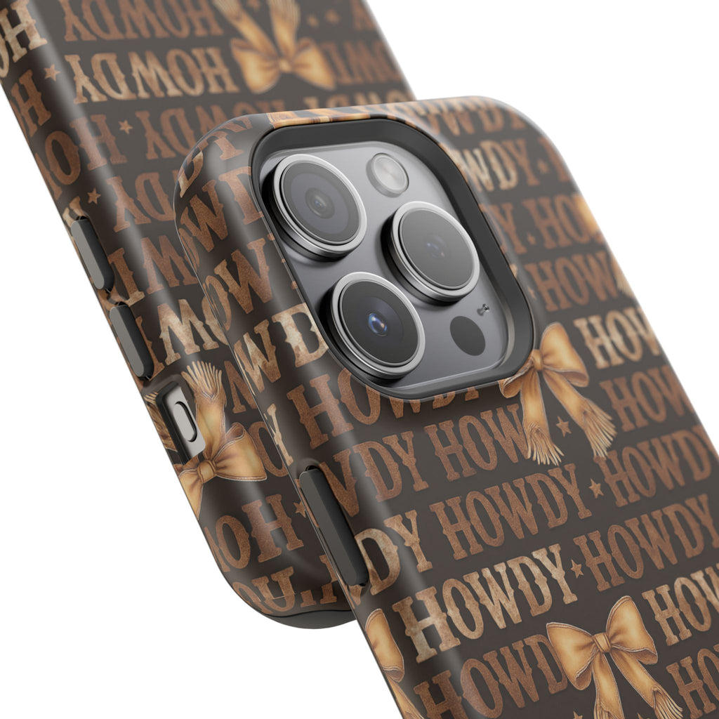 Howdy phone case