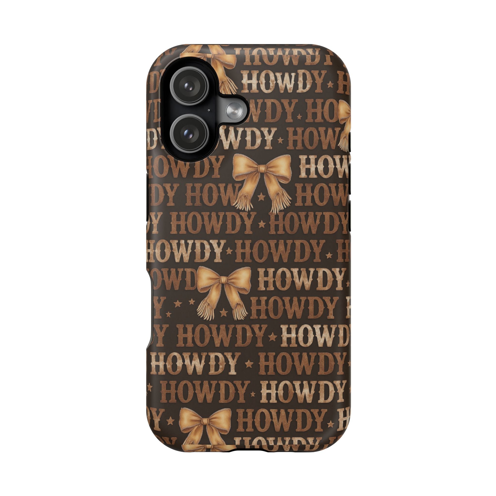 Howdy phone case