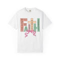 Christian Crosses Scripture Tee — John 3:16, Romans 10:17, Hebrews — Faith Graphic T-Shirt