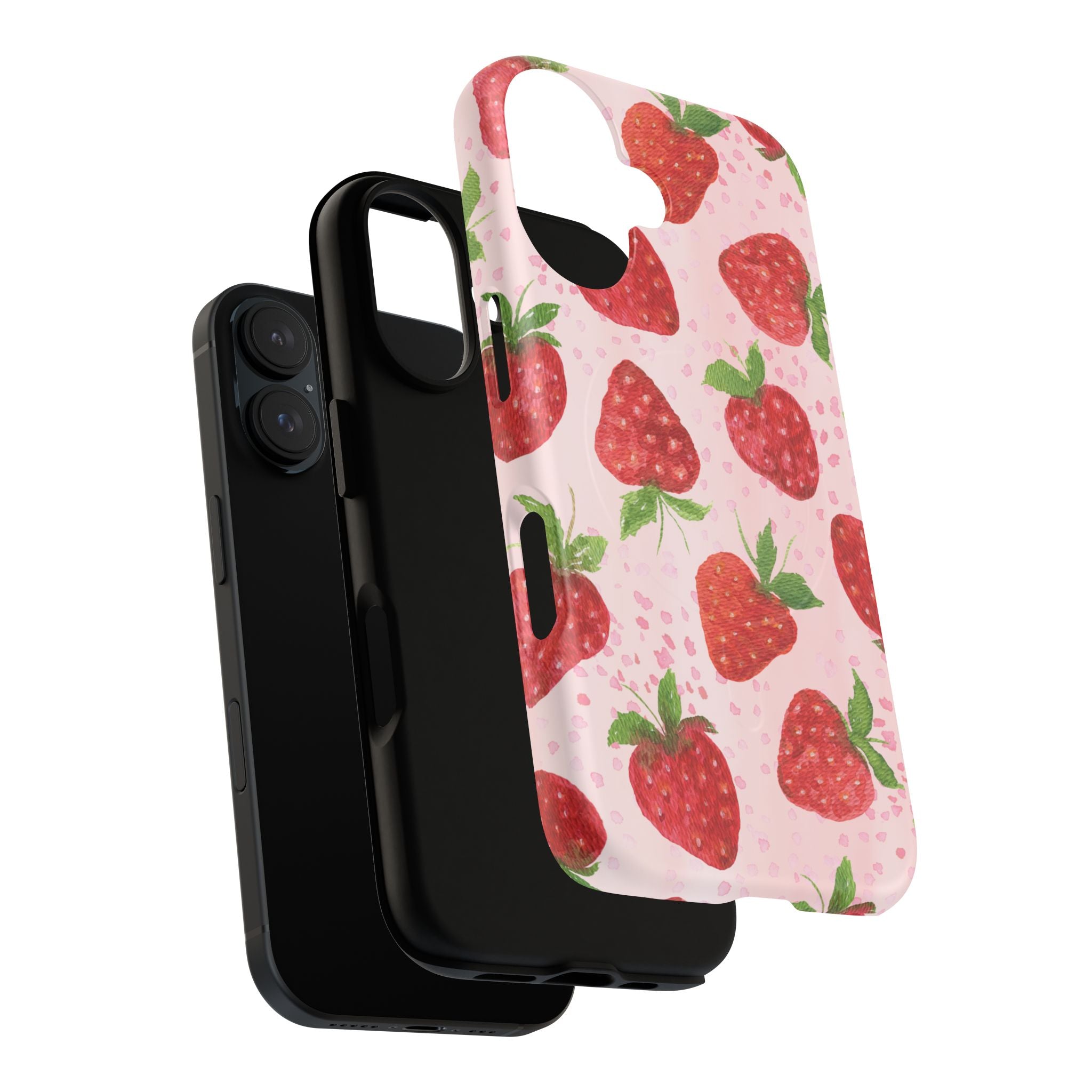 Strawberry Tough Magnetic Phone Cases