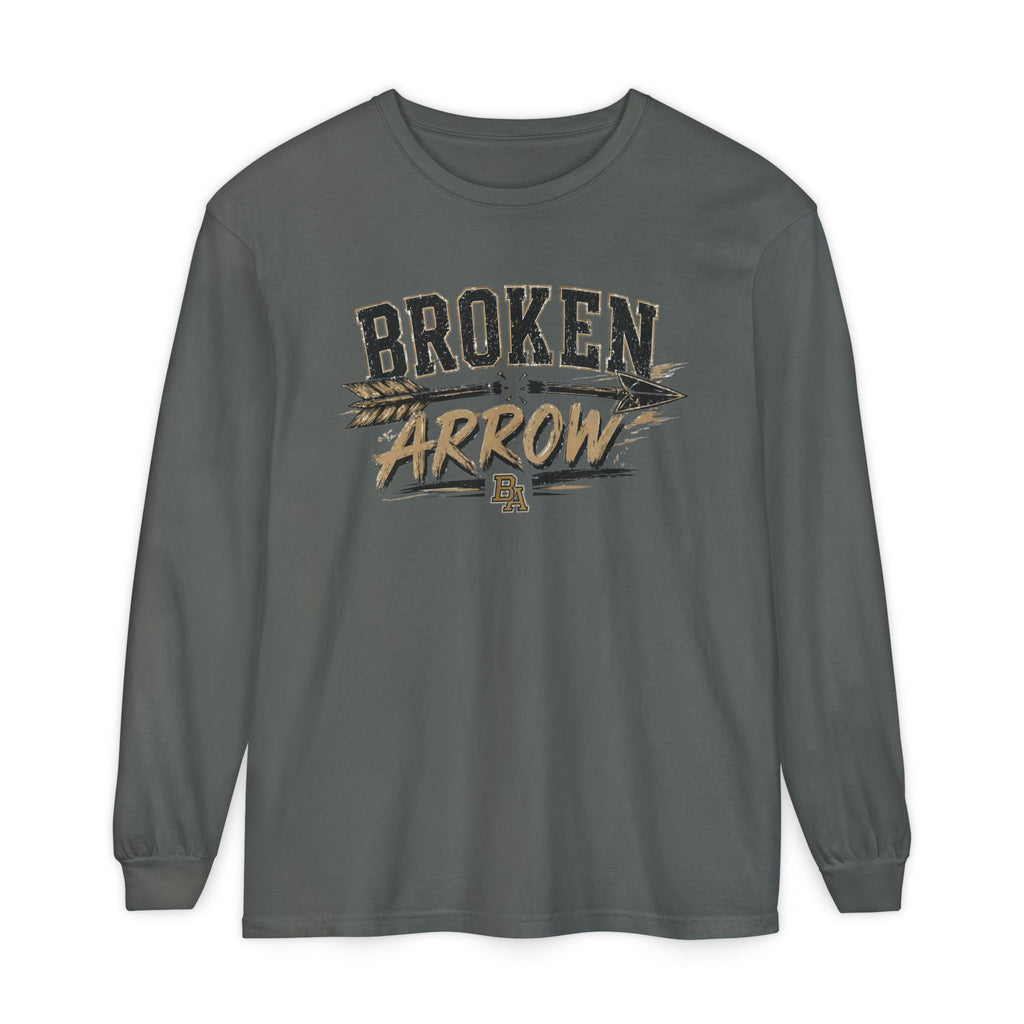 Broken Arrow Long Sleeve T-Shirt – Vintage Arrow Graphic