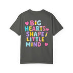 3rd Grade Teacher T-Shirt — "Big Hearts Shape Little Minds" Colorful School Teacher Tee