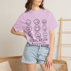 T-Shirt — "Regulation Before Expectation" Emotional Wellness Tee
