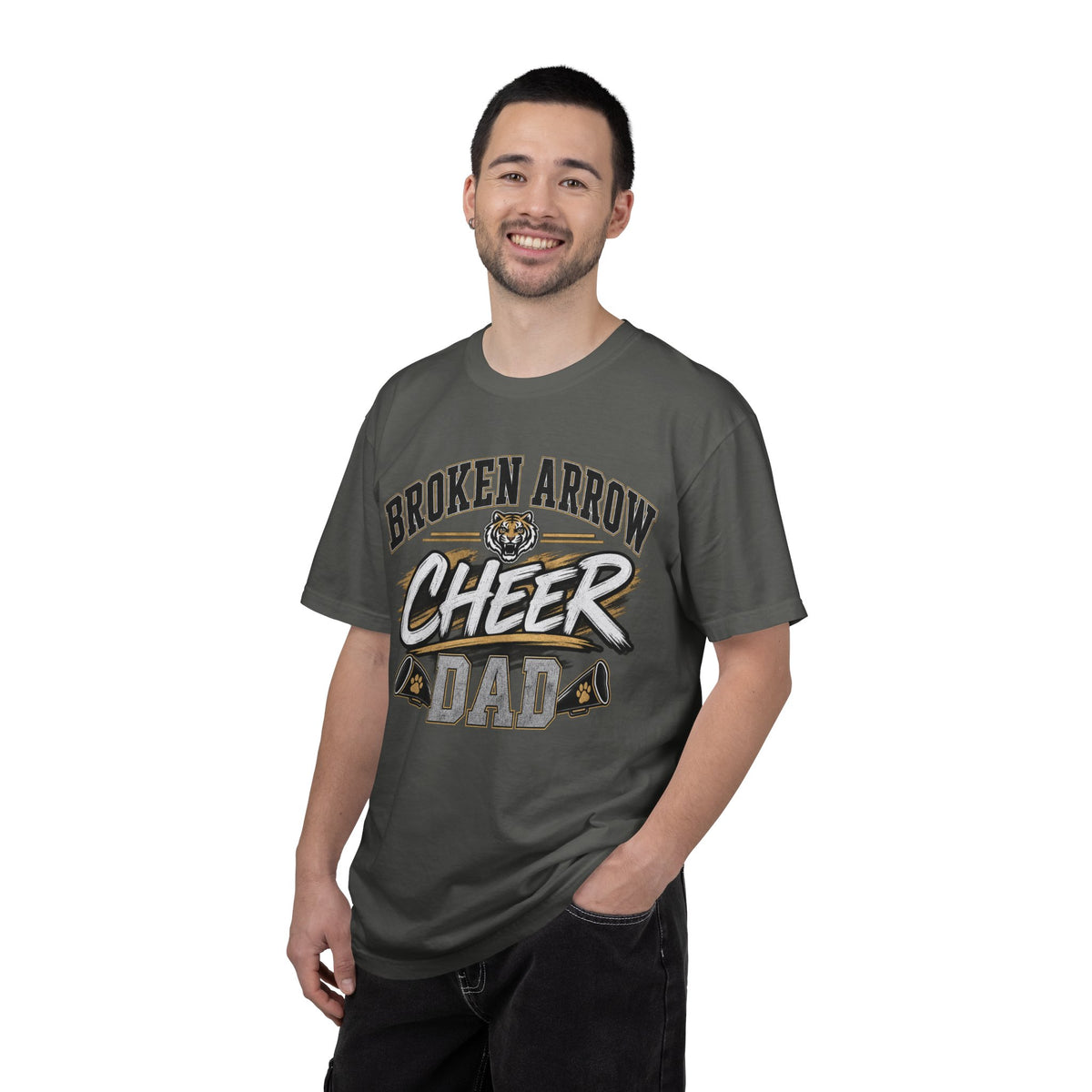 Cheer Dad T-Shirt — Broken Arrow High School Spirit Tee