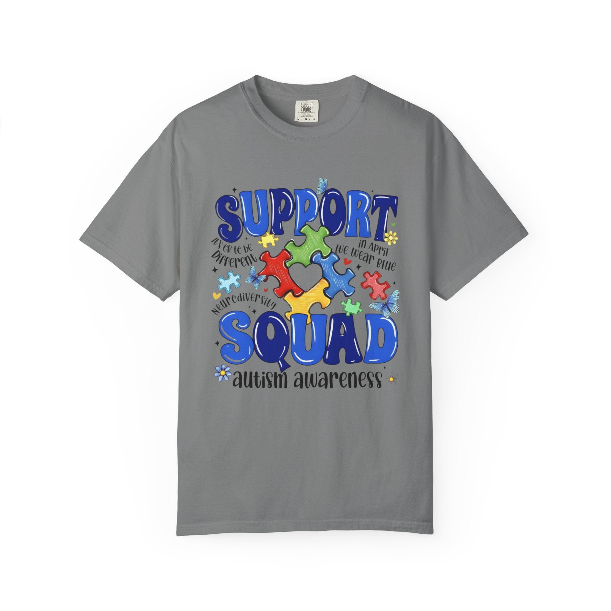 Support Squad Autism Awareness T-Shirt