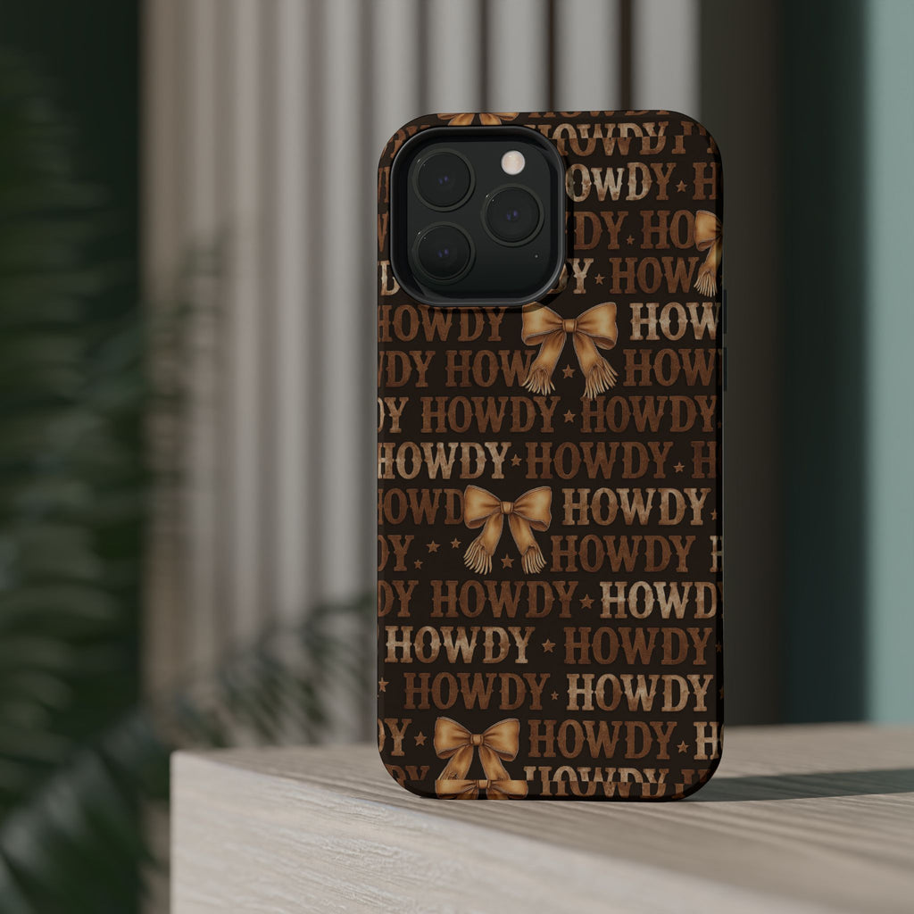 Howdy phone case