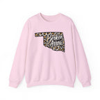 Broken Arrow Leopard State Crewneck Sweatshirt