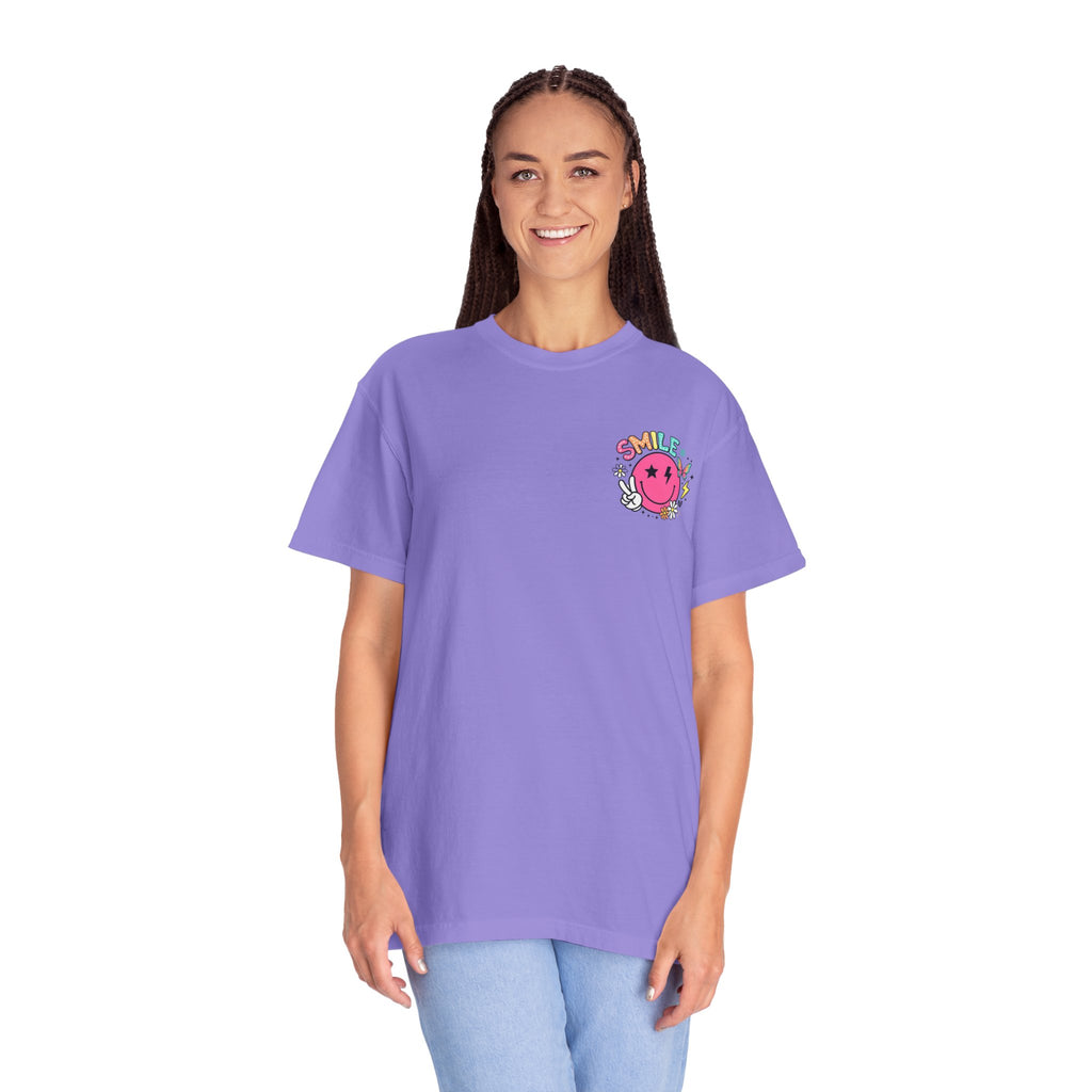 Smile Today T-Shirt — 'Be the Reason Someone Smiles Today' Retro Smiley Tee