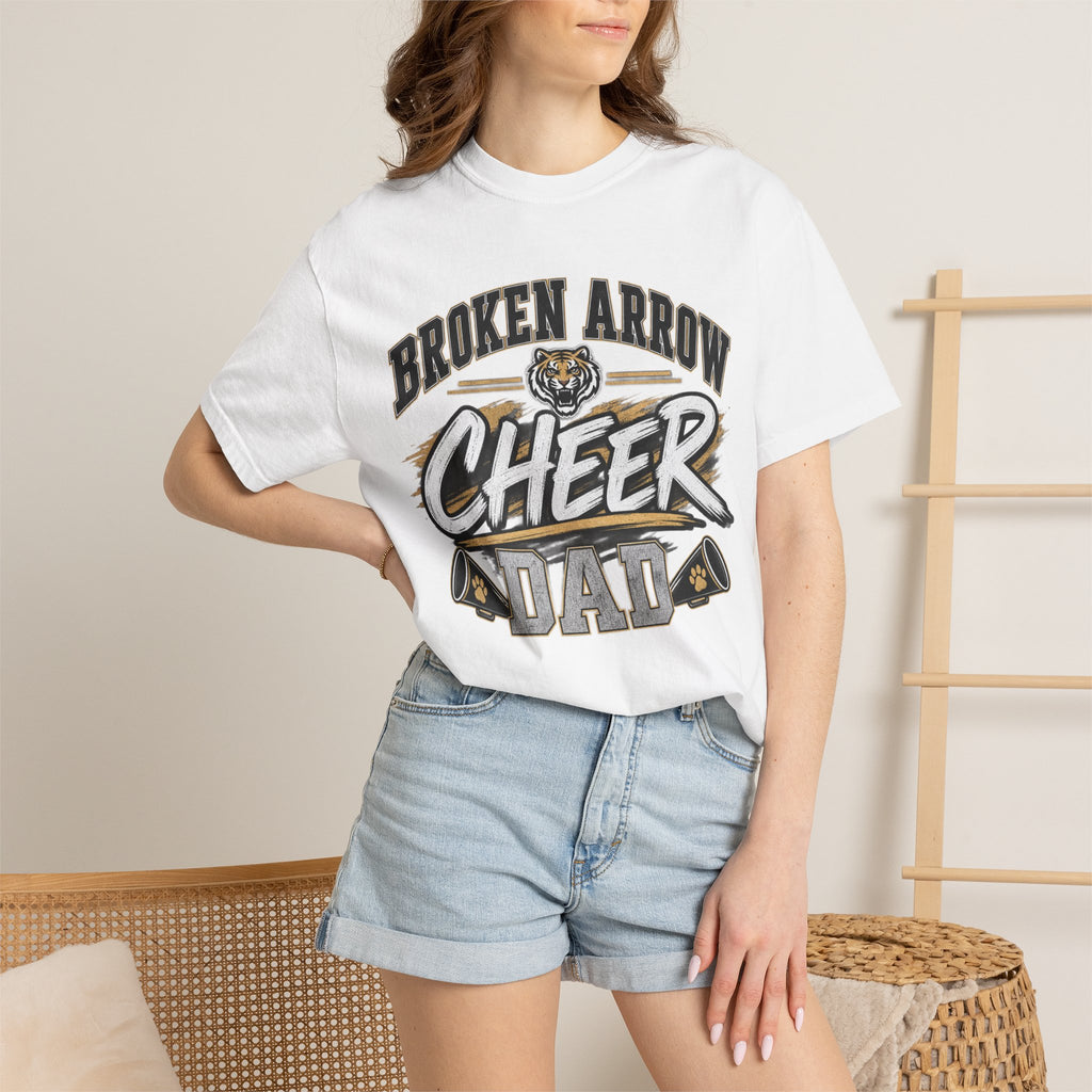 Cheer Dad T-Shirt — Broken Arrow High School Spirit Tee