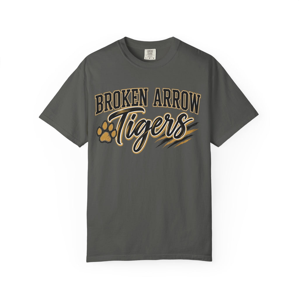 Broken Arrow Tigers T-Shirt — School Spirit Paw Graphic Tee