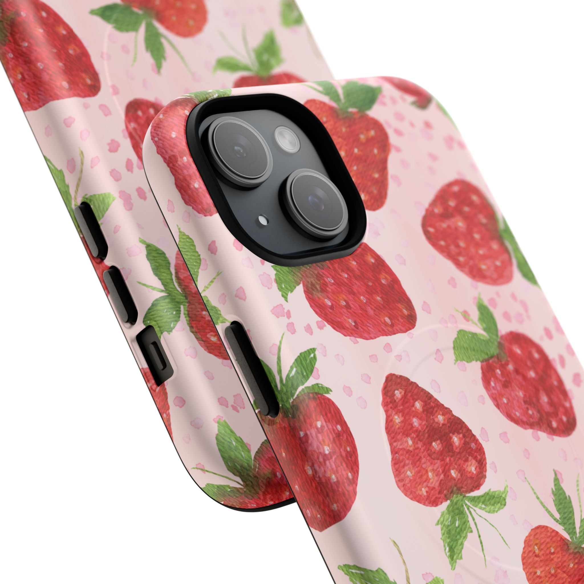 Strawberry Tough Magnetic Phone Cases