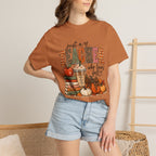 Fall Teacher T-Shirt - "Just a Teacher Who Loves Fall" Autumn Classroom Tee