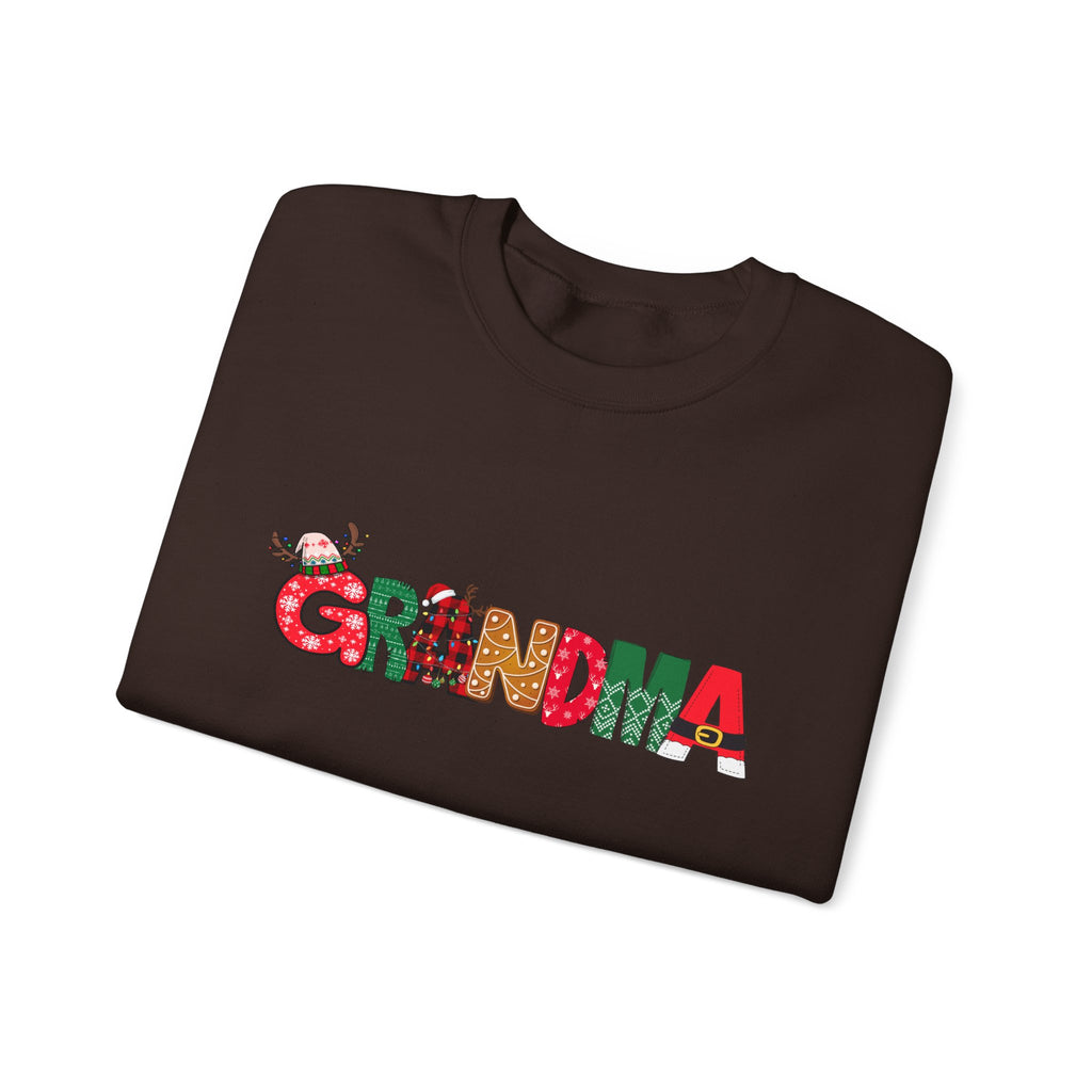 Festive Grandma Crewneck Sweatshirt