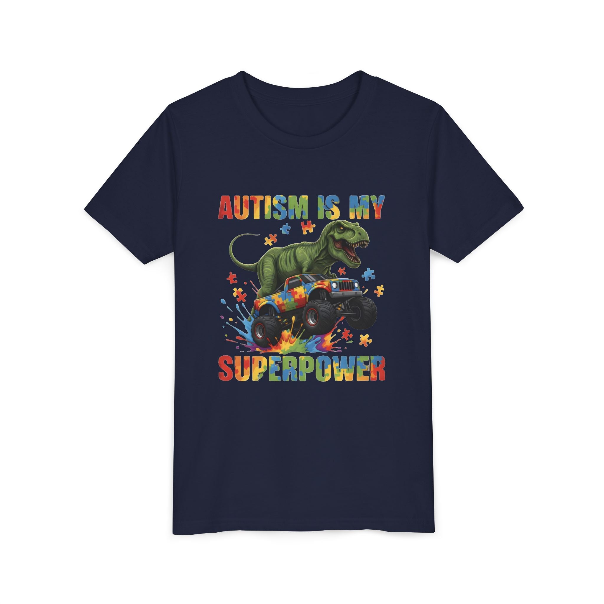 Youth T-Shirt — "Autism Is My Superpower"