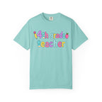 4nd grade Teacher T-Shirt — "Big Hearts Shape Little Minds" Colorful School Teacher Tee