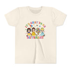 Youth Tee — "It's Okay to Be Different" Diverse Kids Graphic Shirt