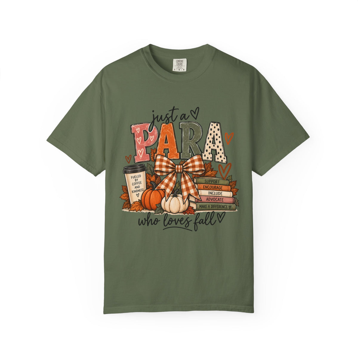 Just a Para Who Loves Fall T-Shirt