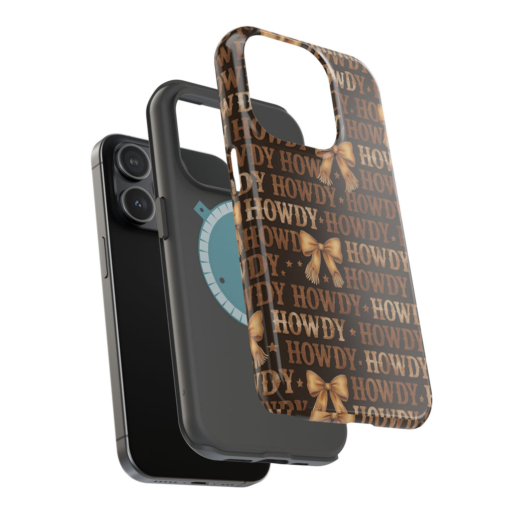 Howdy phone case