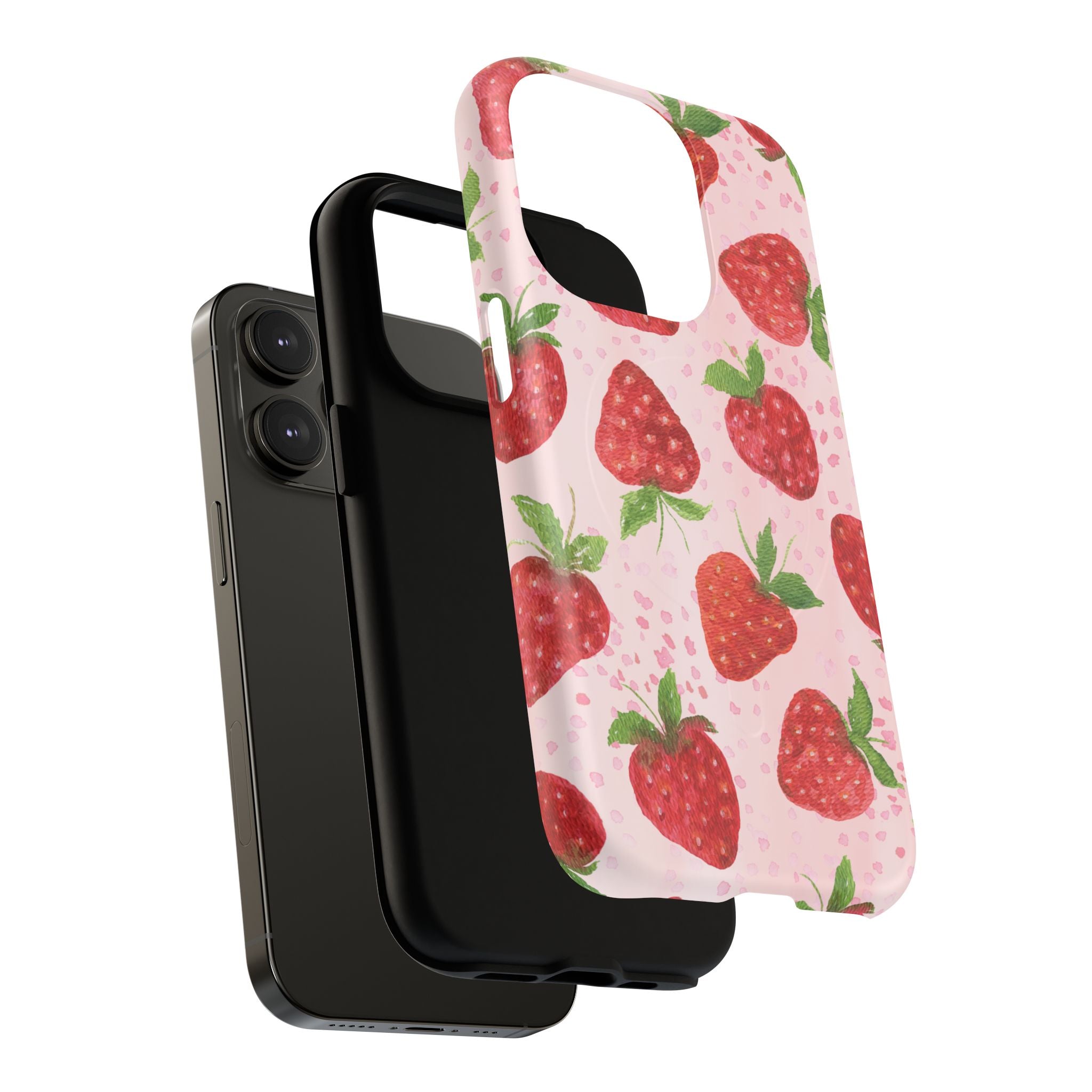 Strawberry Tough Magnetic Phone Cases