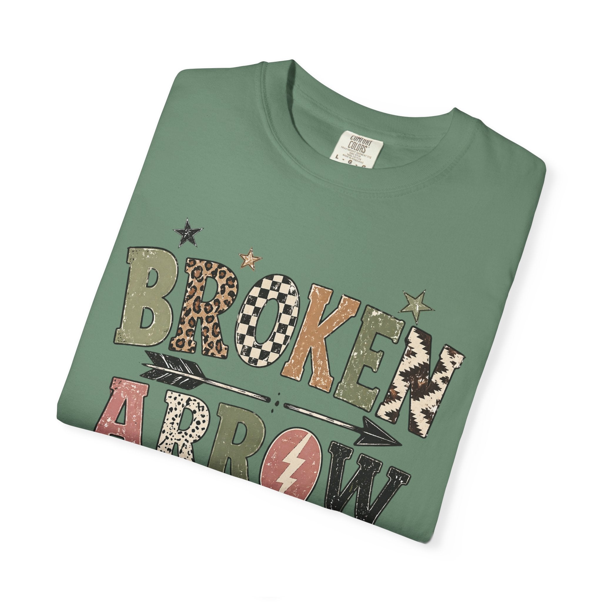 Broken Arrow Graphic T-Shirt — Retro Western Band Tee