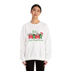 Just a Mama Holiday Crewneck Sweatshirt