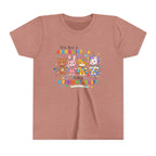 Youth Tee - "It's Not a Disability, It's a Different Ability" Rainbow Animals Autism Awareness Shirt