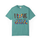 I Love Someone With Autism T-Shirt — Autism Awareness Puzzle Heart Tee