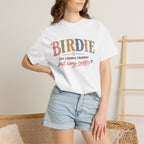 Birdie Grandma T‑Shirt — “Birdie like a normal grandma just way cooler” Vintage Style Tee